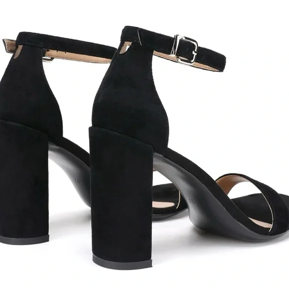 Swede chunky heels sandals - Picture 2 of 5